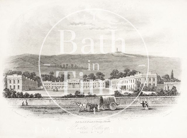 Partis College, Weston near Bath c.1886