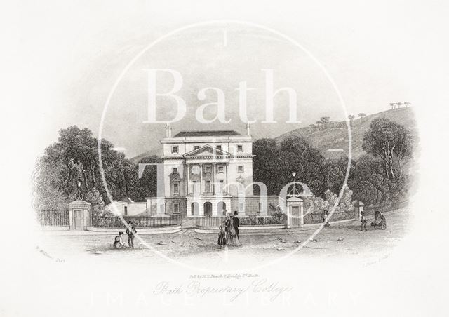 Bath Proprietary College, Bath c.1886