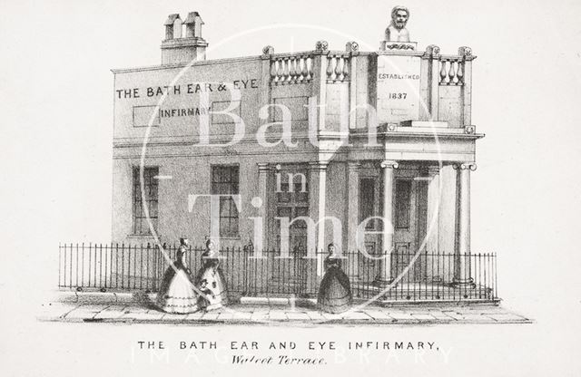 The Bath Ear and Eye Infirmary, Walcot Terrace, London Road, Bath c.1840?