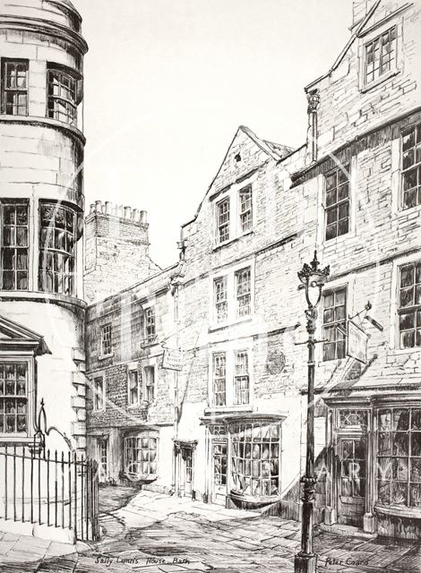 Sally Lunn's House, 4, North Parade Passage (previously Lilliput Alley), Bath c.1978