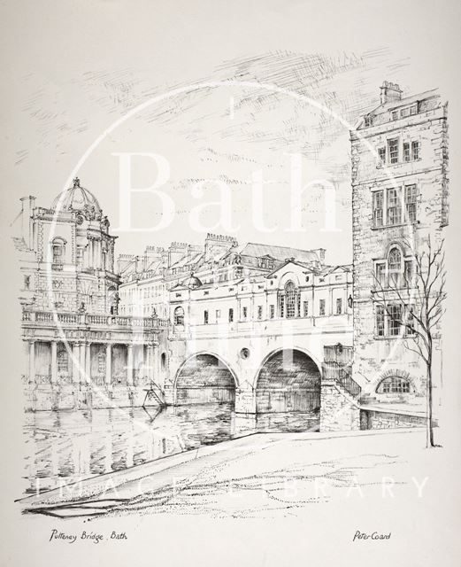 Pulteney Bridge, Bath c.1978