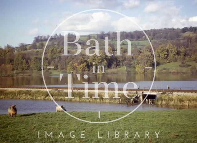 Floods, Newton Meadows, Bath 1963