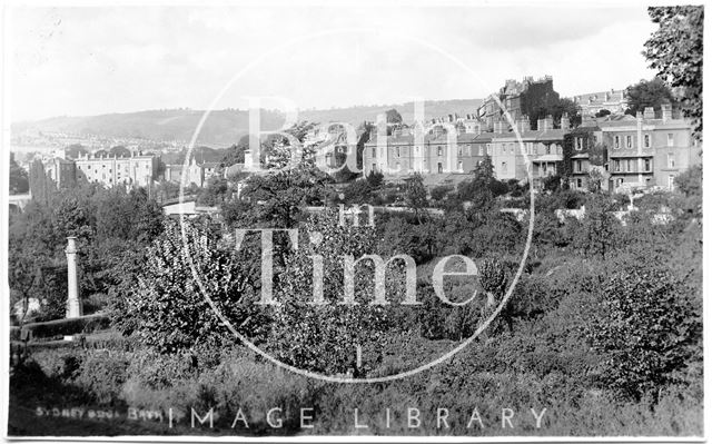 Sydney Buildings, Bath c.1930