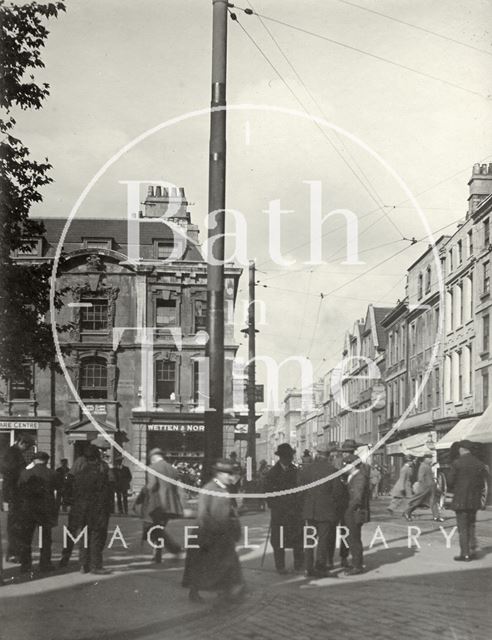 Kingsmead Square and Kingsmead Street, Bath 1922