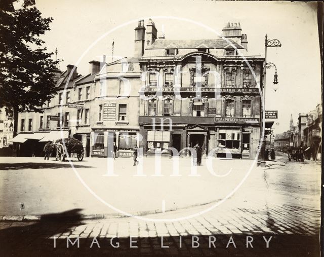 Kingsmead Square, Bath c.1900