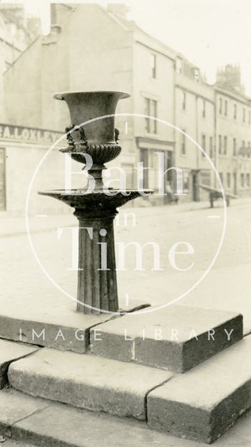 The public fountain, Kingsmead Square, Bath c.1915