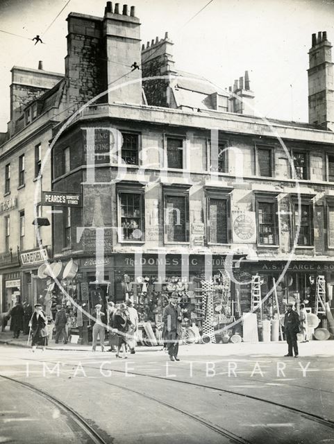 A.S. Pearce & Sons, 1 & 2, Kingsmead Square, Bath c.1925