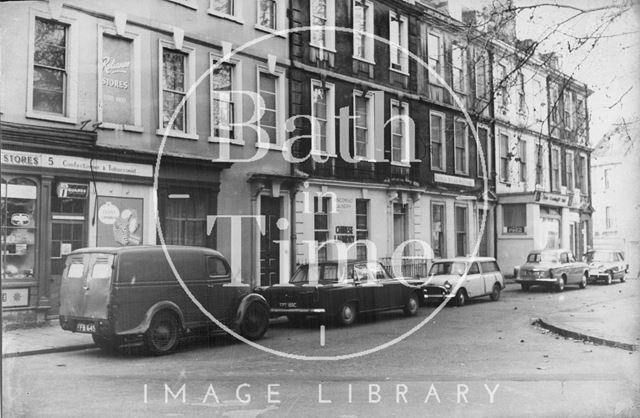 South side, Kingsmead Square, Bath c.1965