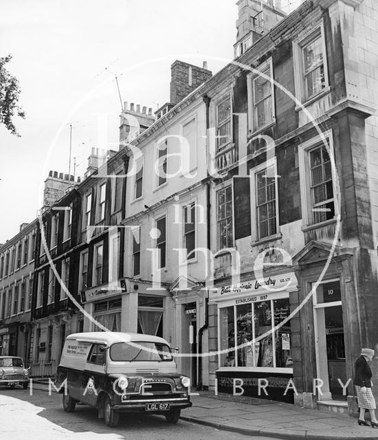 South side, Kingsmead Square, Bath c.1965