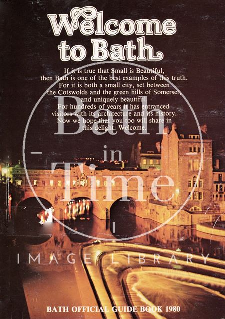 Bath Official Guide Book 1980