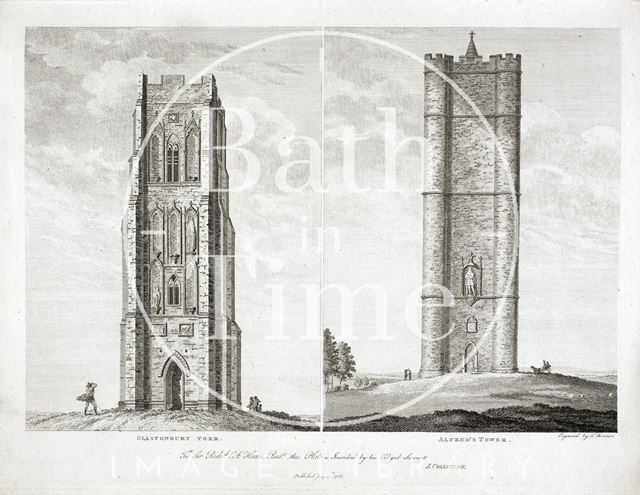 Glastonbury Torr and Alfred's Tower, Stourhead, Wiltshire 1788