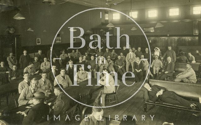 The Common Room, Bath War Hospital c.1916