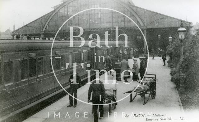 Midland Railway Station, Green Park, Bath c.1905