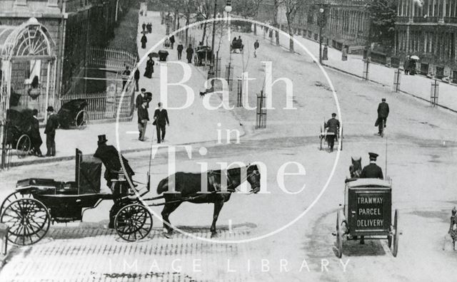 Laura Place and Pulteney Hotel, Bath c.1905