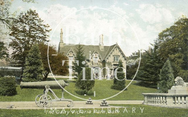 The Dairy, Royal Victoria Park, Bath c.1905