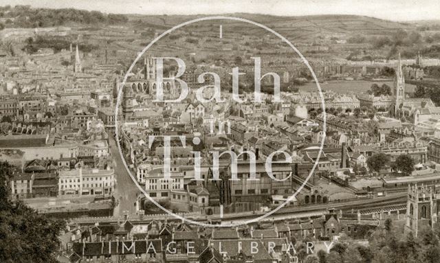 Bath from Beechen Cliff c.1930