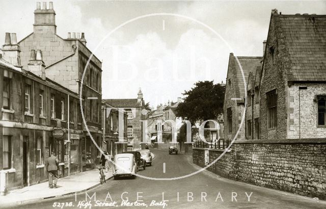 High Street, Weston, Bath c.1935