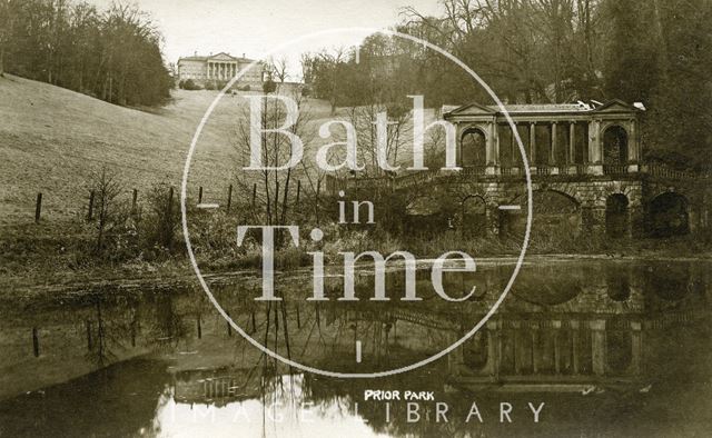 Prior Park and Palladian Bridge, Bath c.1920