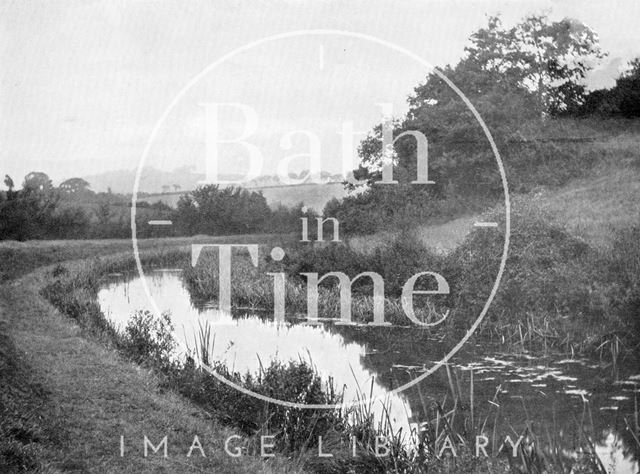 A Lost Beauty Spot. The Somersetshire Coal Canal, Southstoke c.1905