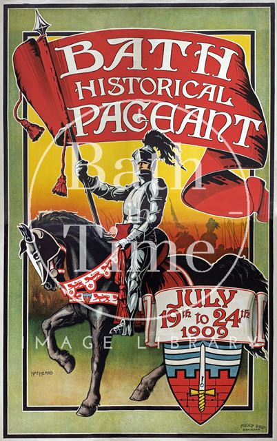 Bath Historical Pageant advertisement 1909