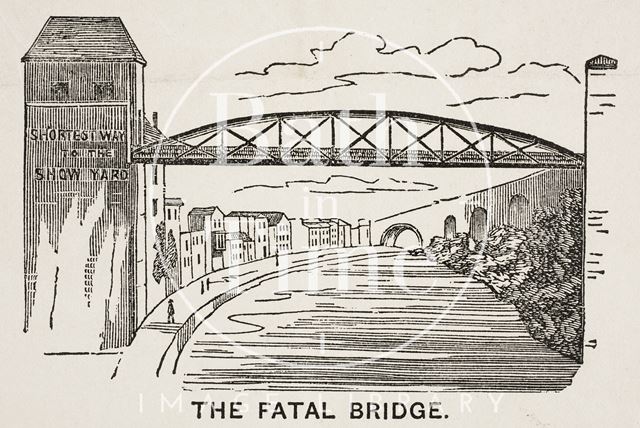 The Fatal Bridge. Widcombe Bridge Disaster, Bath 1877