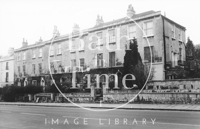 Worcester Terrace, London Road, Bath c.1950