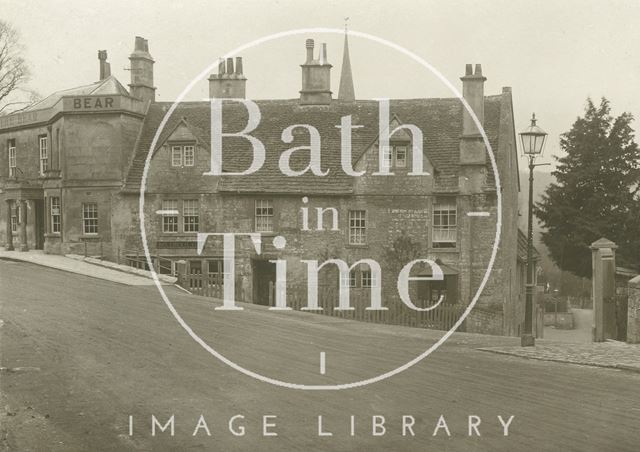 The Bear Inn and Box Liberal Club, Box, Wiltshire c.1905