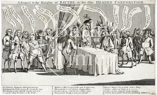 A Sequel to the Knights of Baythe, or the One Headed Corporation, Bath 1763