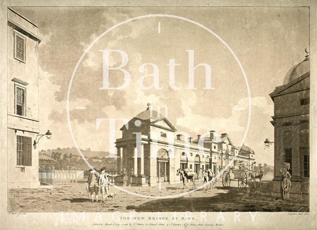 The New Bridge (Pulteney Bridge) at Bath 1779