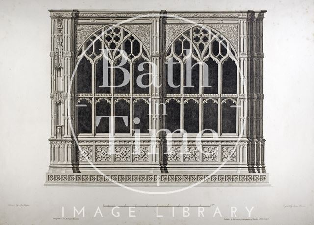 Prior Bird's Chapel, Bath Abbey 1798