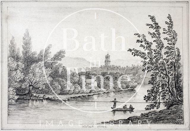 Walcot Ferry, Bath c.1820