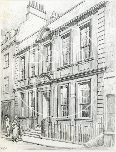 General Wolfe's house, 5, Trim Street, Bath 1939