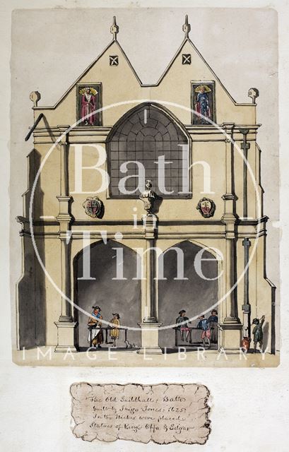 The Old Guildhall, Bath c.1750