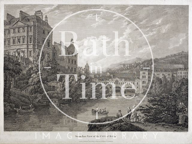 South East View of the City of Bath 1792