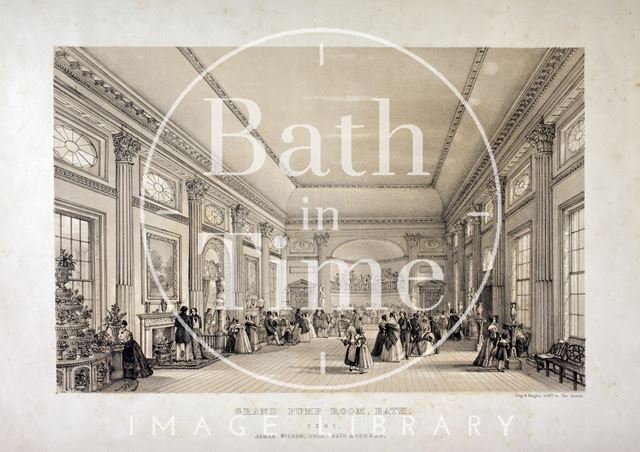 Grand Pump Room, Bath 1841