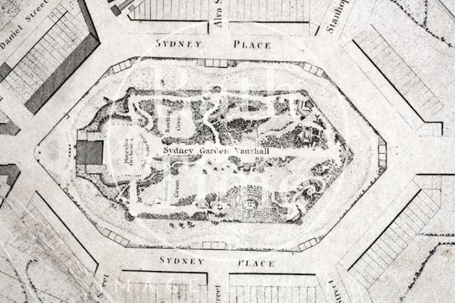 Sydney Gardens, Vauxhall, Bath 1795