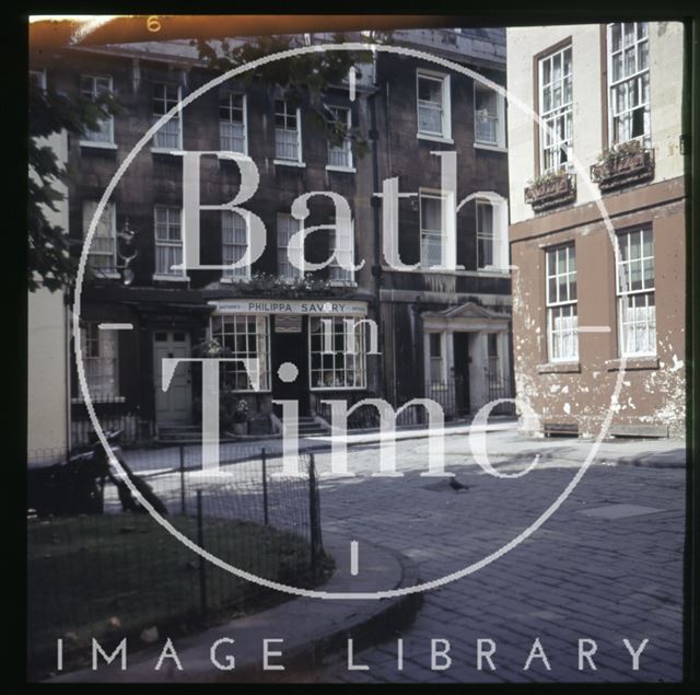 Abbey Street from Abbey Green, Bath c.1965