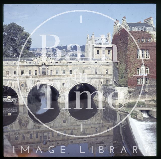 Pulteney Bridge, Bath c.1965