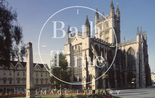 Bath Abbey from Orange Grove 1960s