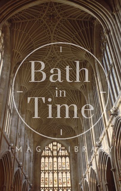 Fan vaulted ceiling, Bath Abbey 1960s-1990s