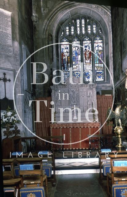 Norman chancel, Bath Abbey 1960s-1990s