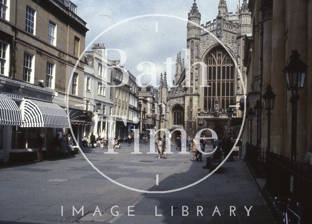 Abbey Church Yard from the Colonnade, Bath 1960s-1990s