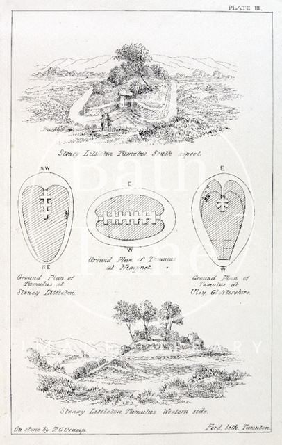 The Long Barrow, Stoney Littleton near Wellow c.1880