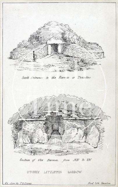 The Long Barrow, Stoney Littleton near Wellow c.1880