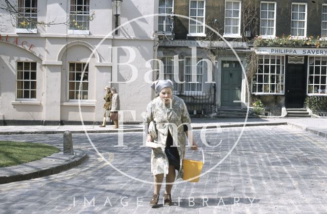 Abbey Green and Abbey Street, Bath 1971