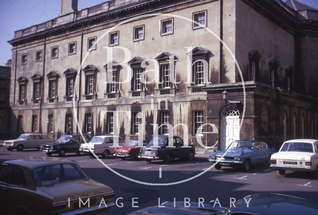 Assembly Rooms from Alfred Street, Bath 1975