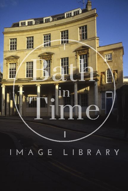 7 & 8, Bath Street from Hot Bath Street, Bath 1986