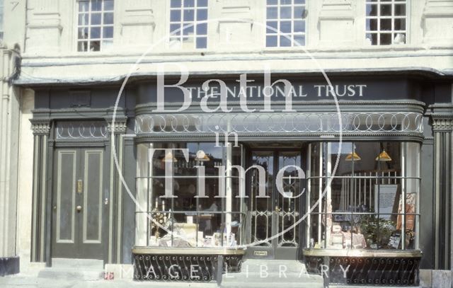 The National Trust shop, 14, Abbey Church Yard, Bath 1980