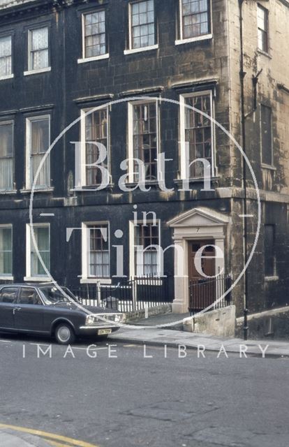 7, Alfred Street, Bath 1973