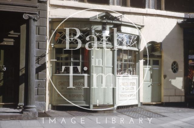 The Argyle Wine Vaults, 9, Argyle Street, Bath c.1960